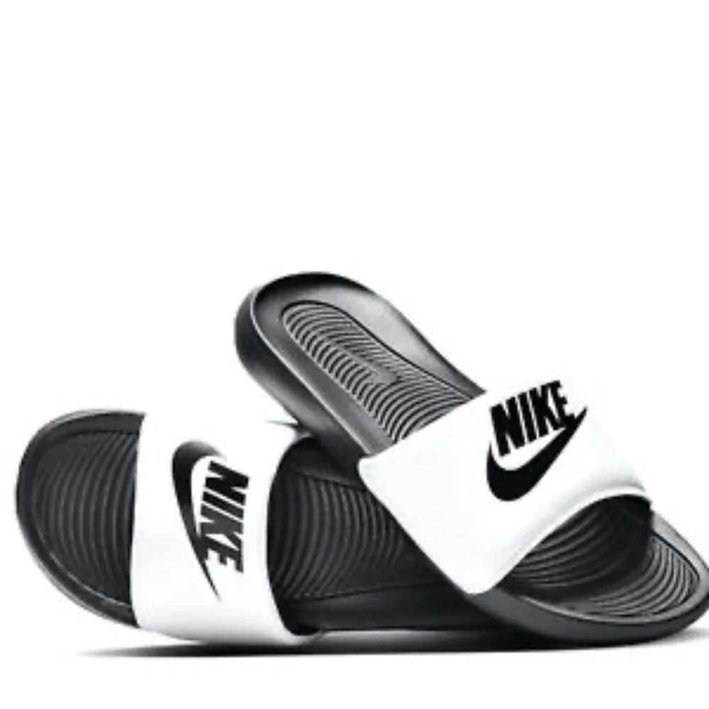 Nike Victori One Slide Mens‎ 13 Black White Slides Sandals